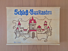 Schloss baukasten holz gebraucht kaufen  Elzach