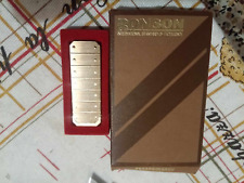 Accendino ronson dorato usato  Torino