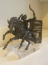 Scultura bronzo cavaliere usato  Firenze
