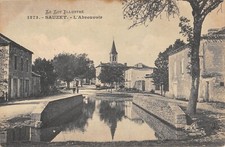 Cpa sauzet abreuvoir d'occasion  Claira