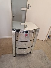 Mirrored glass cabinets for sale  WARE