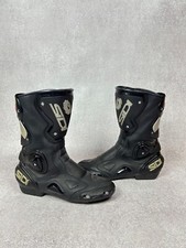 Botas de motocicleta SIDI Vertebra System tamanho UE 45/EUA 11 pretas corrida esportiva comprar usado  Enviando para Brazil