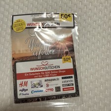 Wunschgutschein per post gebraucht kaufen  Düsseldorf