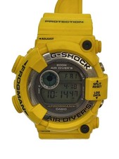 Usado, Relógio de quartzo digital CASIO FROGMAN G-SHOCK modelo de mergulho amarelo excelente JAPÃO comprar usado Usado, Relógio de quartzo digital CASIO FROGMAN G-SHOCK modelo de mergulho amarelo excelente JAPÃO comprar usado  Enviando para Brazil