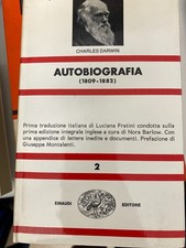 Darwin autobiografia einaudi usato  Roma