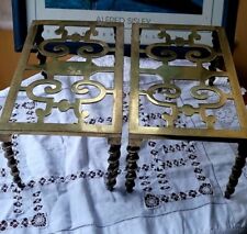 Pair brass four for sale  UK