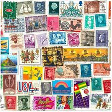 1000 SELOS DE PAÍSES DO MUNDO. SELOS POSTAIS USADOS DE FILATELIA MISTOS FORA DO PAPEL comprar usado  Enviando para Brazil