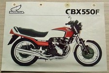 Honda cbx550f motorcycle for sale  LEICESTER