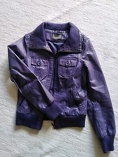 Nly lederjacke lila gebraucht kaufen  Willingen