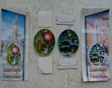 Satz fensterbilder weihnachten gebraucht kaufen  Baudenbach
