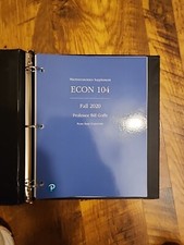 Econ 104 macroeconomics for sale  Johnstown