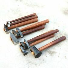 Conjunto de 10 ferramentas de forjamento resistentes cabo de madeira martelo de ferro preto ferreiro comprar usado  Enviando para Brazil