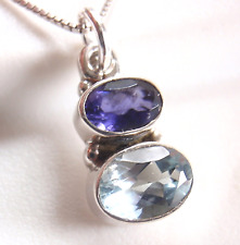 Faceted iolite blue for sale  Hales Corners