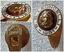 Distintivo calcio leoncelli usato  Capannori