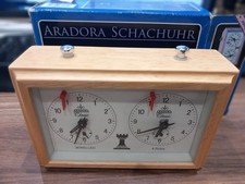 Vintage schachuhr chess for sale  UK