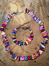 Assorted gemstone necklace for sale  Monterey