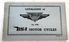 Bsa illustrated motorcycle for sale  LEICESTER