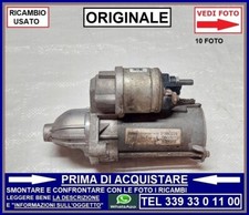 Motorino avviamento originale usato  Carrara