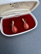 Orecchini corallo rosso usato  Brescia