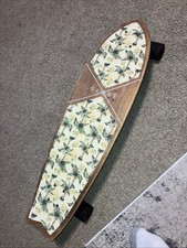 GLOBE Cruiser Fishtail Skate Completo Bom Caminhões de Madeira Metal 33” X 9,5” comprar usado  Enviando para Brazil