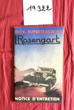 19322 rosengart supertraction d'occasion  Caderousse