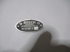 Schild bosch typenschild gebraucht kaufen  Deutschland