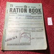1950 ration coupon for sale  READING