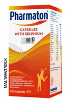 Cápsulas PHARMATON (1 x 100s) com Ginseng e Selênio Energético FRETE GRÁTIS comprar usado  Enviando para Brazil