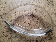 Glas schale blattform gebraucht kaufen  Deutschland