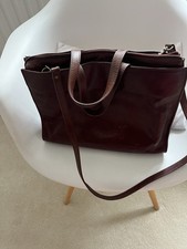 Brown leather vintage for sale  CANTERBURY