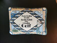 Golf themed tapestry for sale  Gettysburg