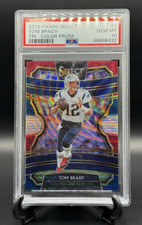 Usado, 2019 Panini Select Tom Brady TRI-COLOR Prizm #1 SP Serial # /199 PSA 10 Gem comprar usado  Enviando para Brazil