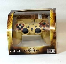 Controle sem fio Sony PS3 God Of War Ascension DualShock 3 dourado usado comprar usado  Enviando para Brazil
