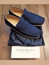 Mocassins espadrilles bleu d'occasion  Paris XV