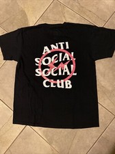 Usado, Camisa clube social anti-social logotipo parafuso rosa streetwear designer masculina tamanho XXL comprar usado  Enviando para Brazil