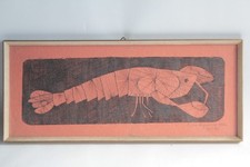 Lithographie originale écrevi d'occasion Lithographie originale écrevi d'occasion  Seyssel