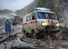 Zvzeda 43002 uaz usato  Spedire a Italy