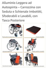 Sedia rotelle pieghevole usato  Novi Ligure