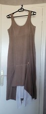 Robe asymétrique marron d'occasion  Saint-Martin-de-Crau