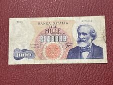 Banconota 1000 lire usato  Genova