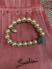 Bracciale sodini perle usato  Bologna