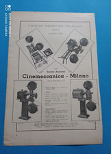 Pubblicita 1933 cinemeccanica usato  Roma