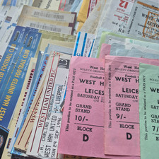 Used match tickets for sale  ST. NEOTS