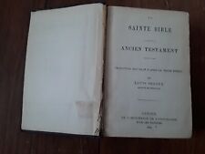 Sainte bible ancien d'occasion  Roanne