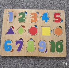 Wooden number shape for sale  DONCASTER