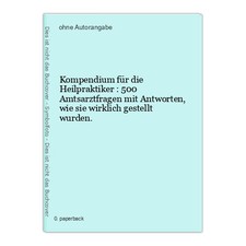 Kompendium heilpraktiker 500 gebraucht kaufen  Buttenwiesen