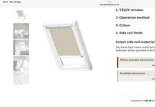 Velux electric blind for sale  HEMEL HEMPSTEAD