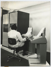 Laboratory electronic equipment for research Vintage silver print Tirage argen comprar usado  Enviando para Brazil