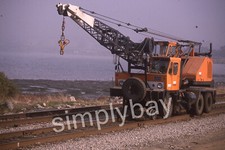 5 Photo Slides Southern Pacific Bantam Rail Roader Crane, CA 1989 comprar usado  Enviando para Brazil
