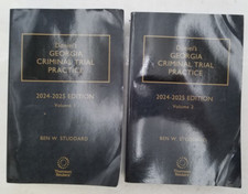 Daniel's Georgia Criminal Trial Practice, 2024-2025 ed. Volume 1 & 2-Full set comprar usado  Enviando para Brazil